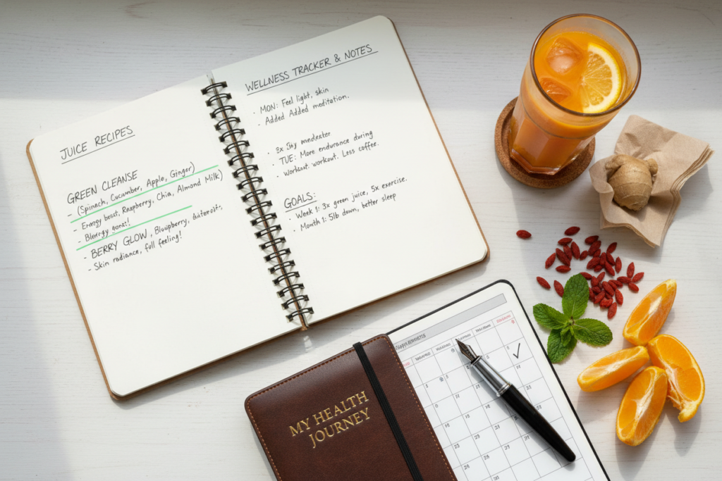 personalized juice recipes