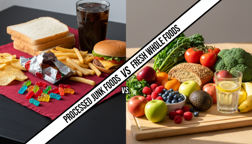 processed foods to avoid for clear skin