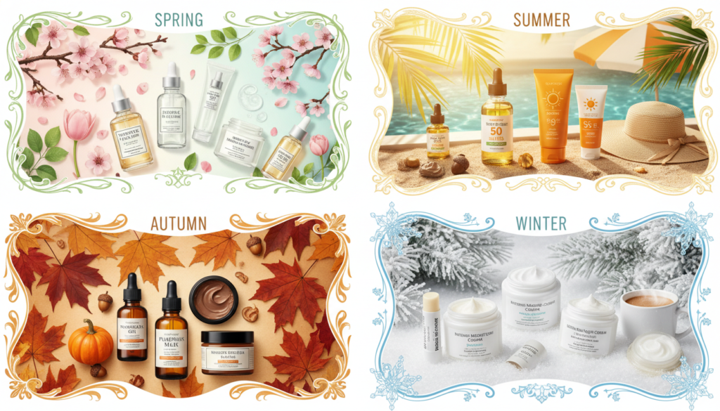 seasonal diy skin care routine adjustments throughout the year