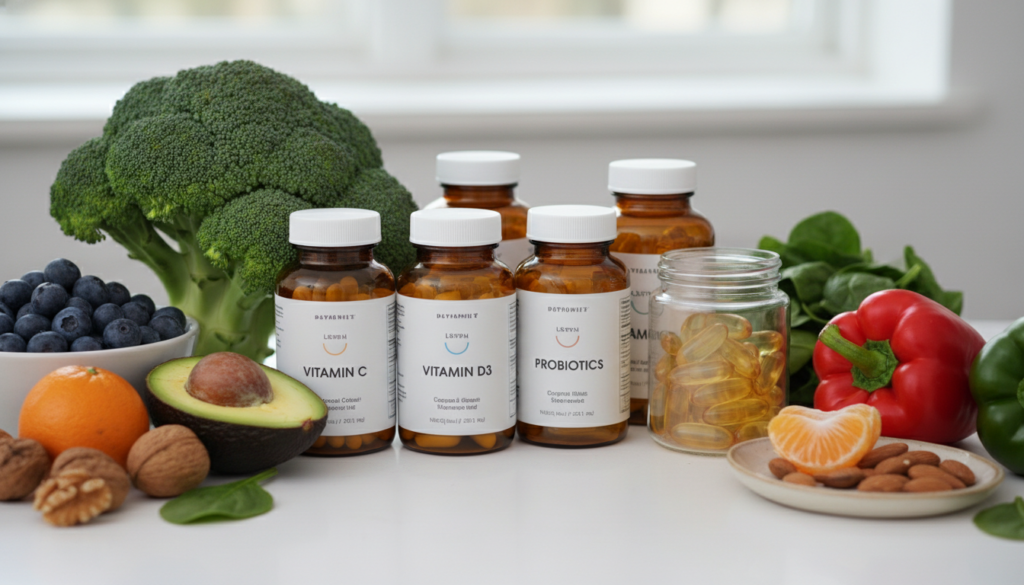 skin health supplements and whole foods