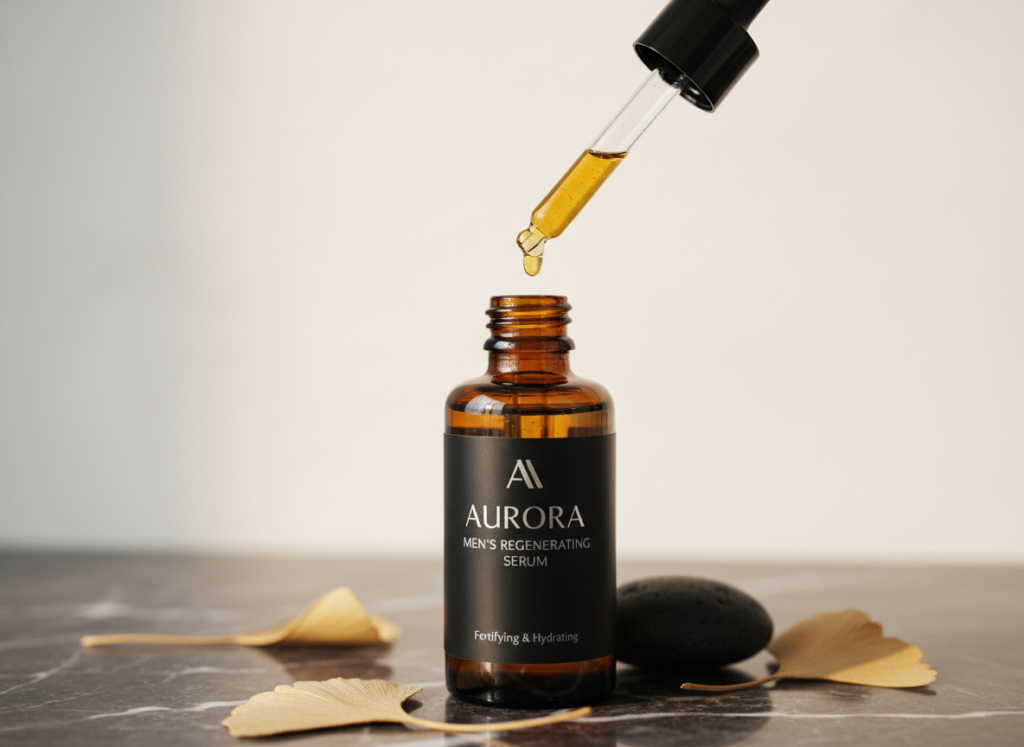 targeted serum for men skincare routine