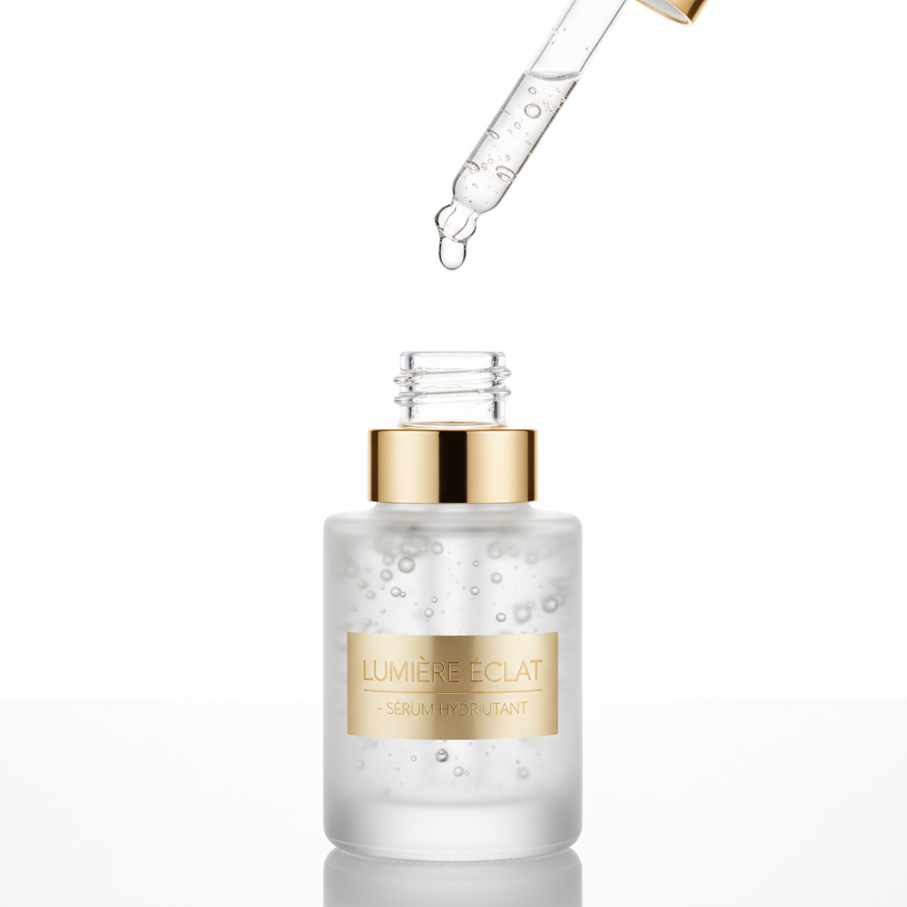 treatment serum dropper bottle