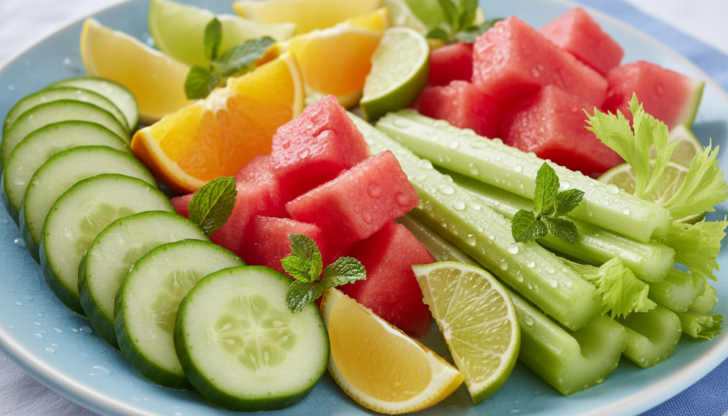 water rich foods for skin hydration