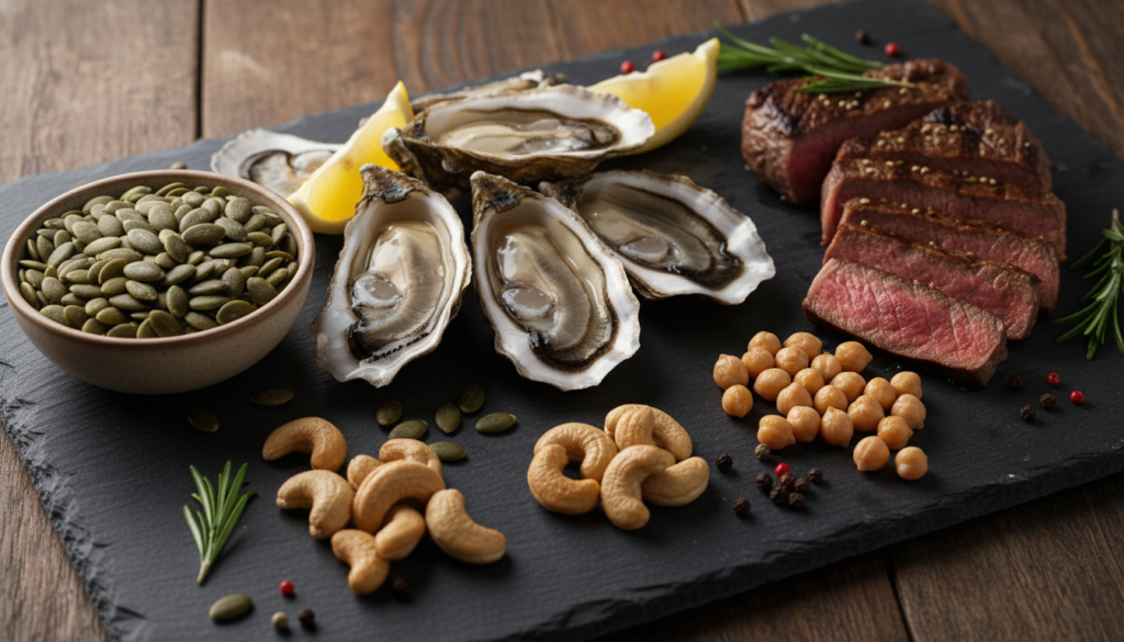 zinc rich foods for skin health