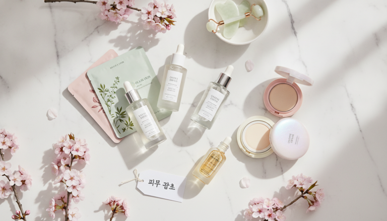 Korean Glow Up Tips beauty transformation showcasing radiant skin and makeup