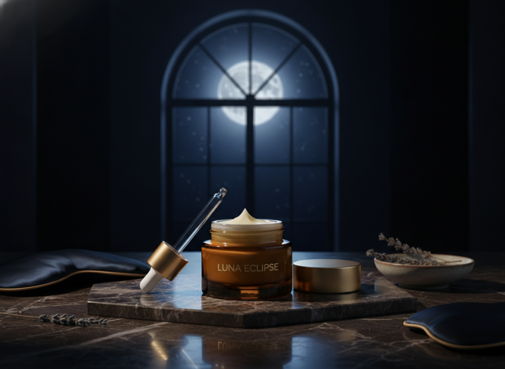 Retinol treatment application for anti-aging skin care
