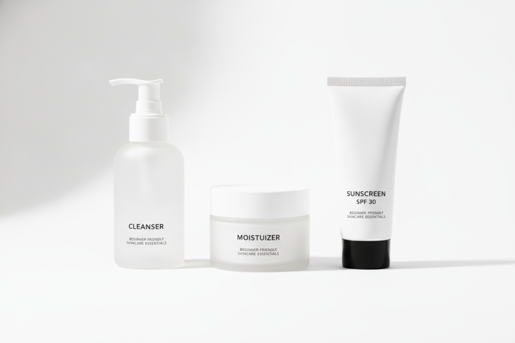 basic natural skin care products for beginners