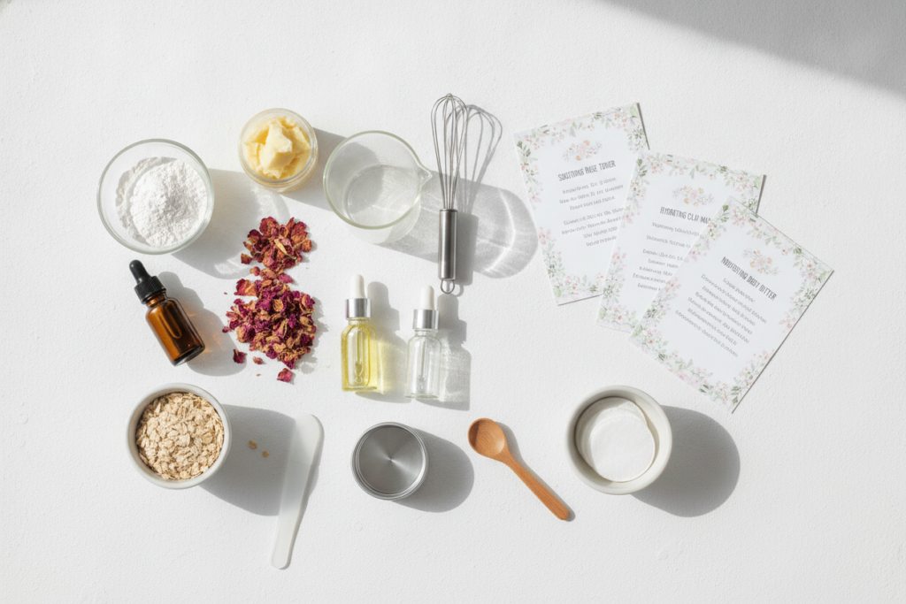 Beginner DIY skin care starter kit