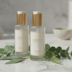 Best face wash for glowing skin displayed with fresh botanical ingredients