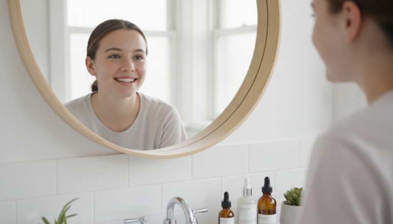 Clear Skin Tips for Teenagers Natural daily routine