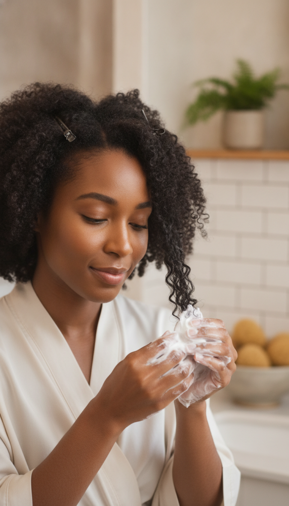 Conditioner and protein treatment for natural hair care