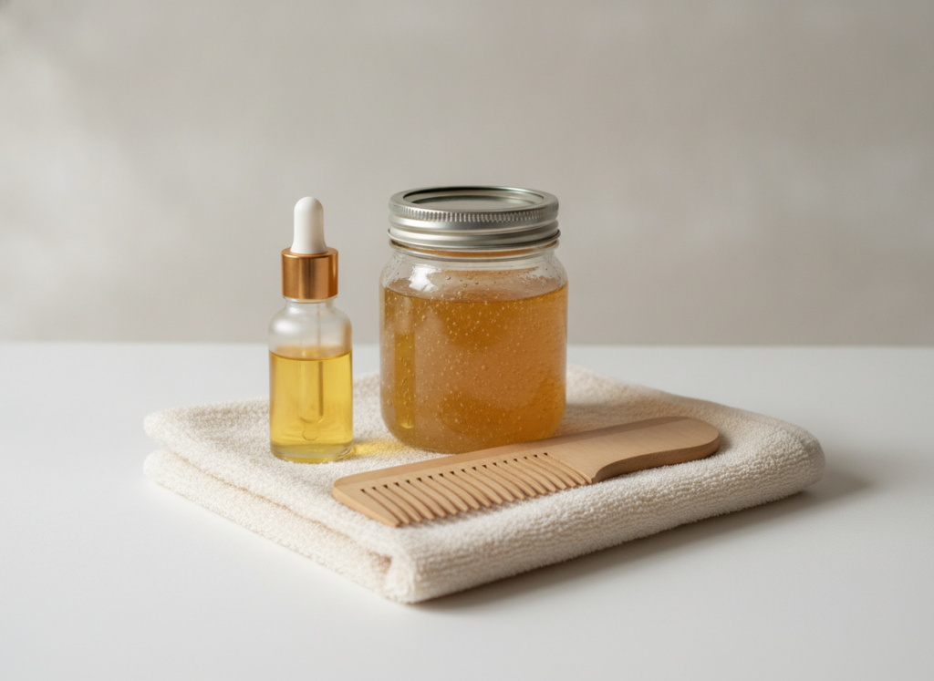Flaxseed hair FAQ with gel and oil care products Flaxseed hair FAQ with gel and oil care products