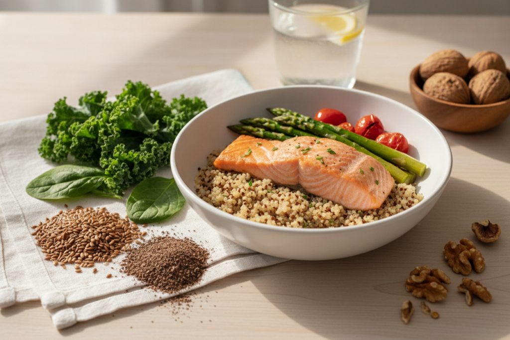 Flaxseed hair nutrition with omega-3 fatty acids Flaxseed hair nutrition with omega-3 fatty acids