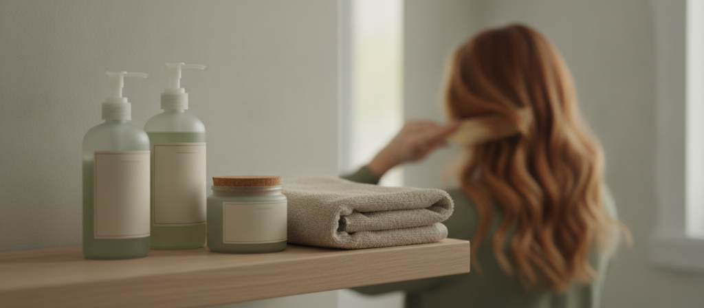 Gentle haircare products for color-treated hair and sensitive scalps