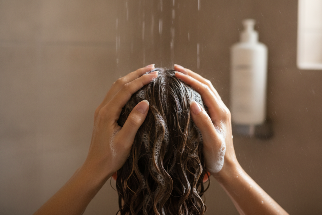 Gentle scalp cleansing for stronger hair