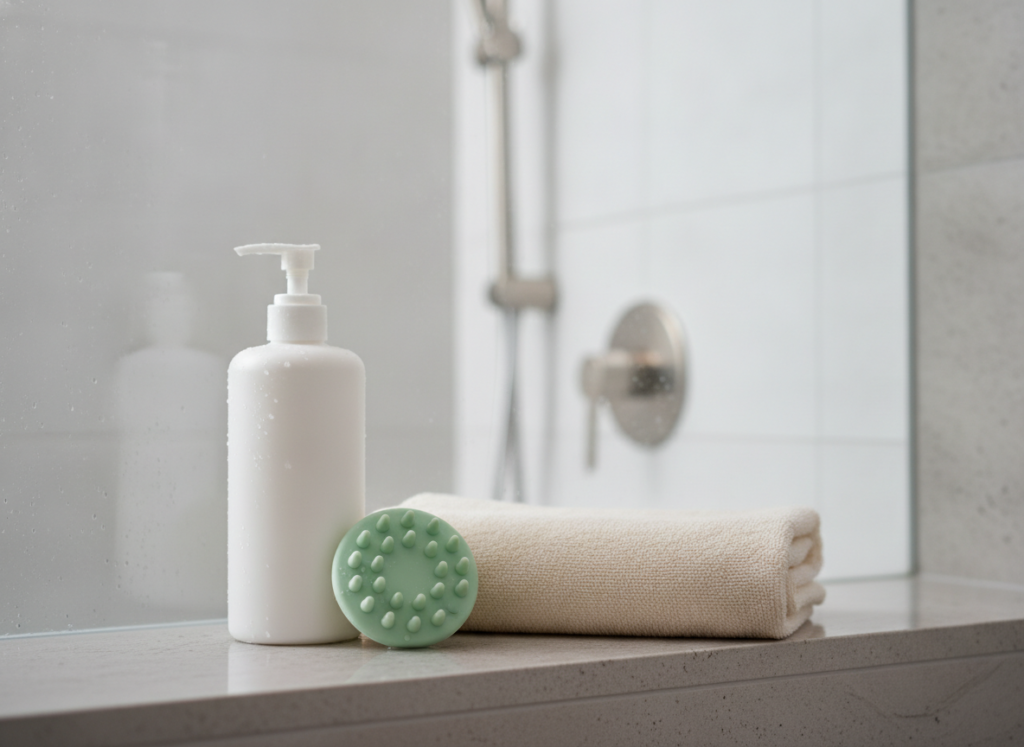 Gentle shampoo and scalp care products