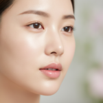 How to get glass skin showing luminous Korean beauty complexion with dewy translucent texture