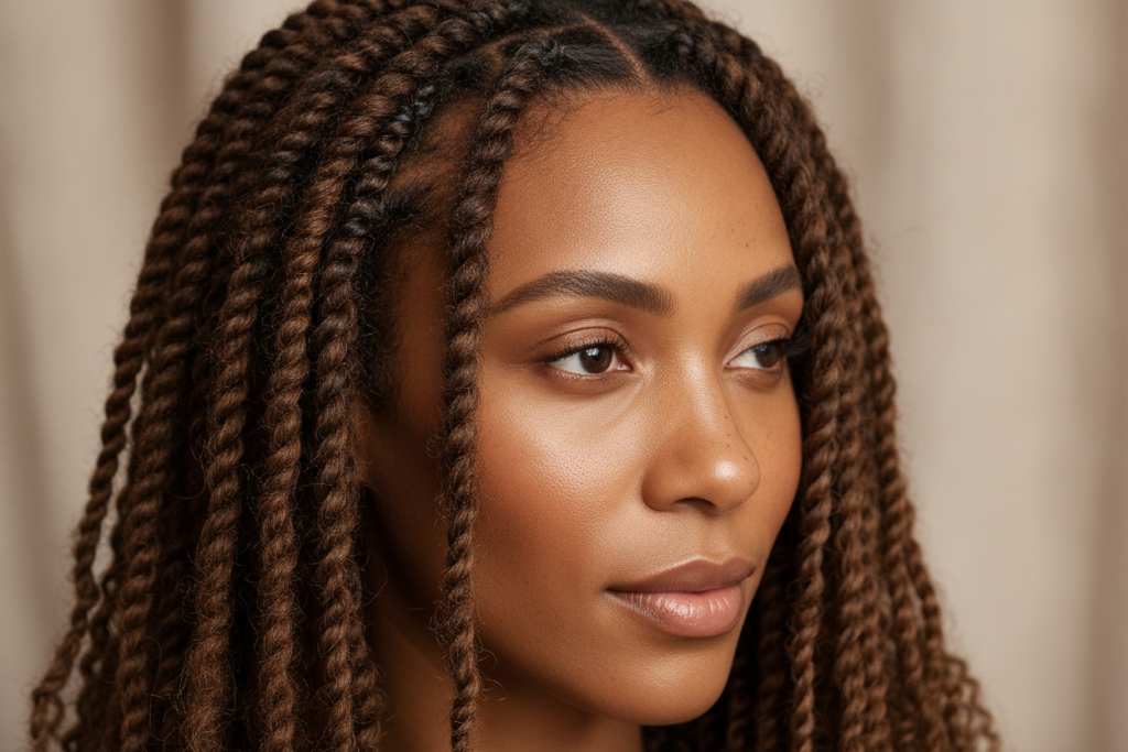 Loose protective styling for textured hair