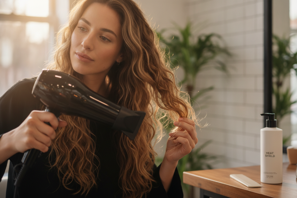 Low heat hair styling to prevent damage Low heat hair styling to prevent damage