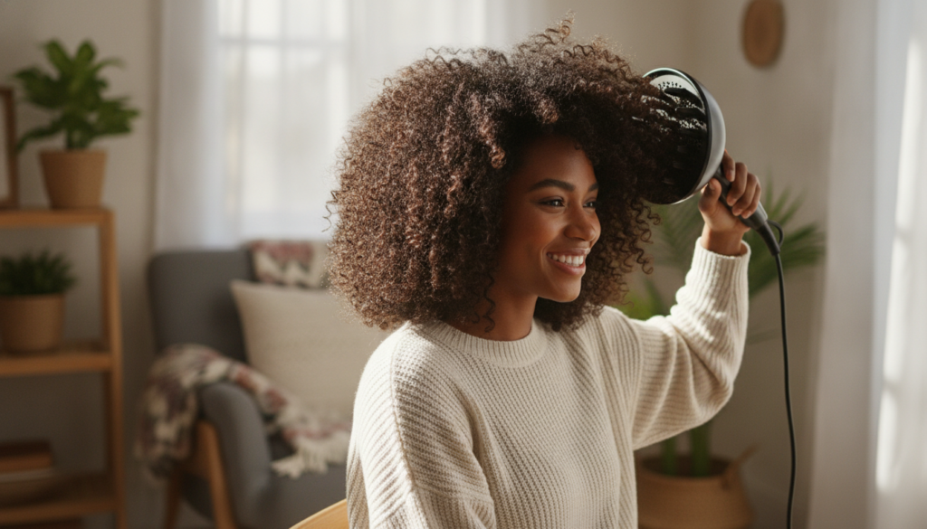 Low heat styling and natural hair protection