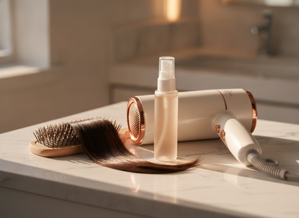 Low-heat styling tools used to protect hair from damage Low-heat styling tools used to protect hair from damage