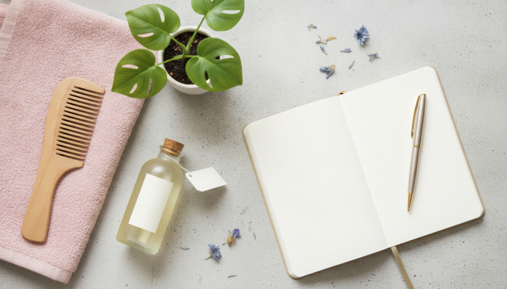 Pinterest-friendly natural hair growth routine with a clear next step