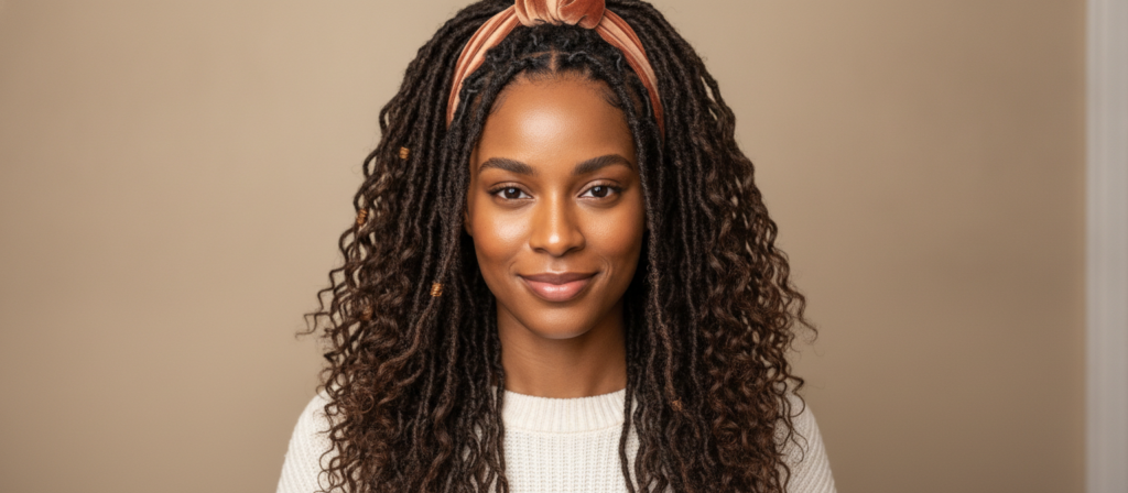 Protective low-tension hairstyle that reduces breakage