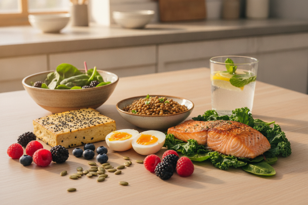 Protein-rich foods that support healthy hair growth