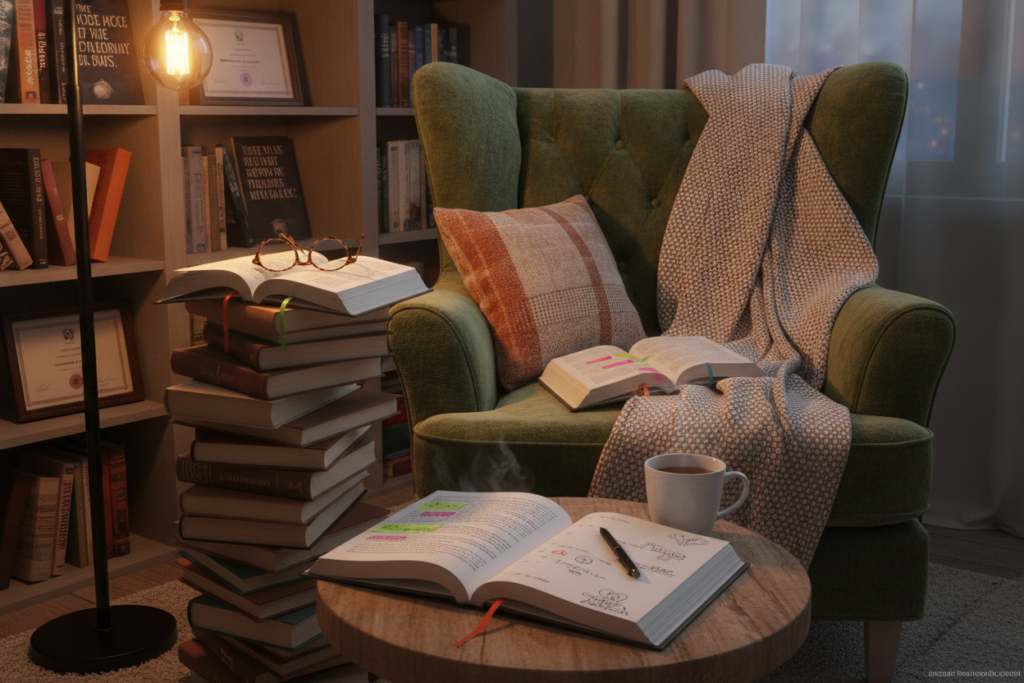 Reading and learning aesthetic setup Reading and learning aesthetic setup