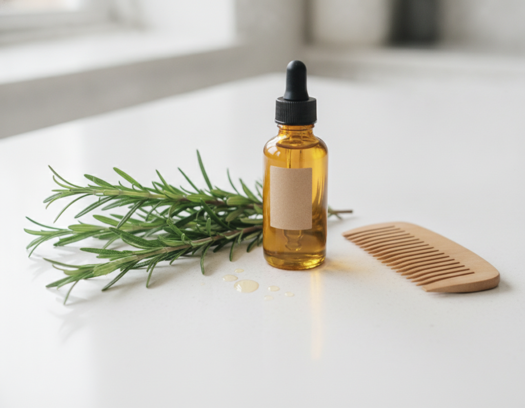Rosemary oil and natural hair care ingredients Rosemary oil and natural hair care ingredients