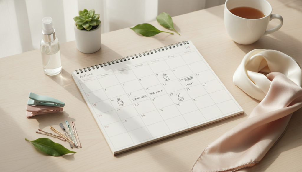 Simple weekly hair care planning for a growth challenge Simple weekly hair care planning for a growth challenge