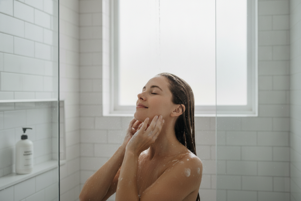 Washing oil from hair after treatment Washing oil from hair after treatment