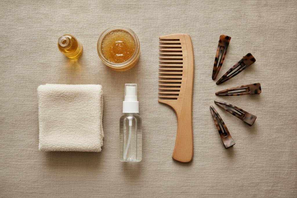 Weekly flaxseed hair care routine tools Weekly flaxseed hair care routine tools