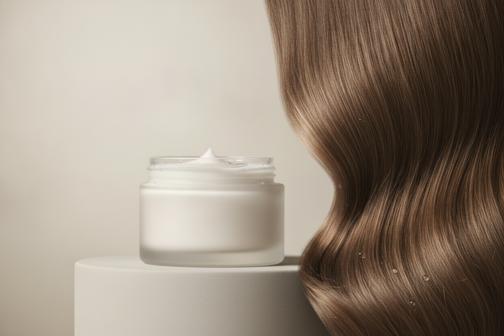 Weightless moisture product beside soft waves Weightless moisture product beside soft waves