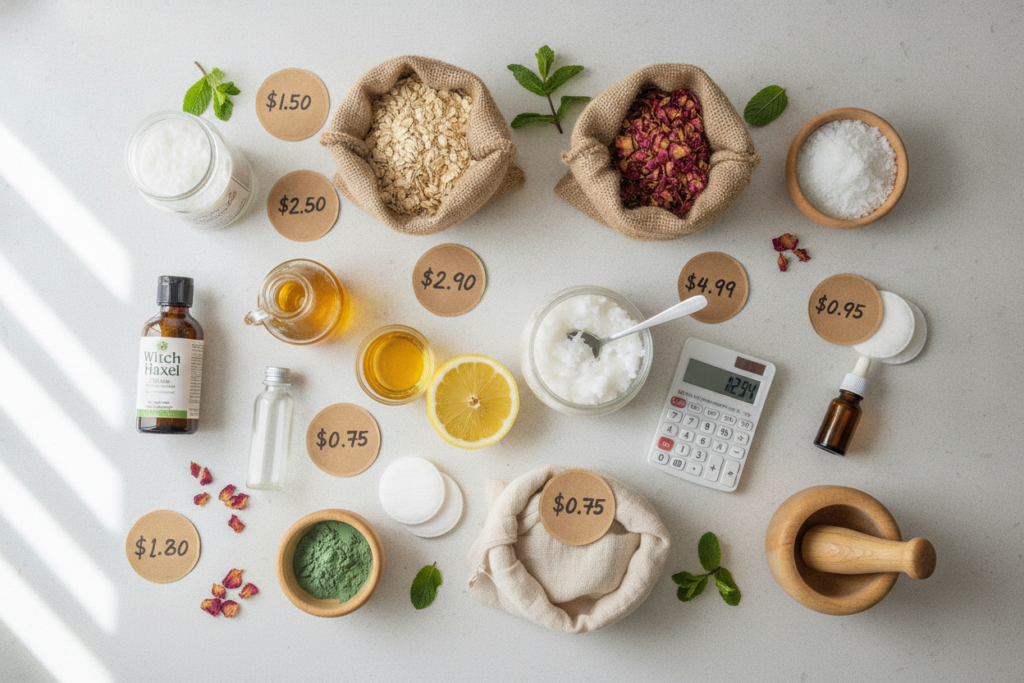 affordable natural ingredients for budget-friendly skincare