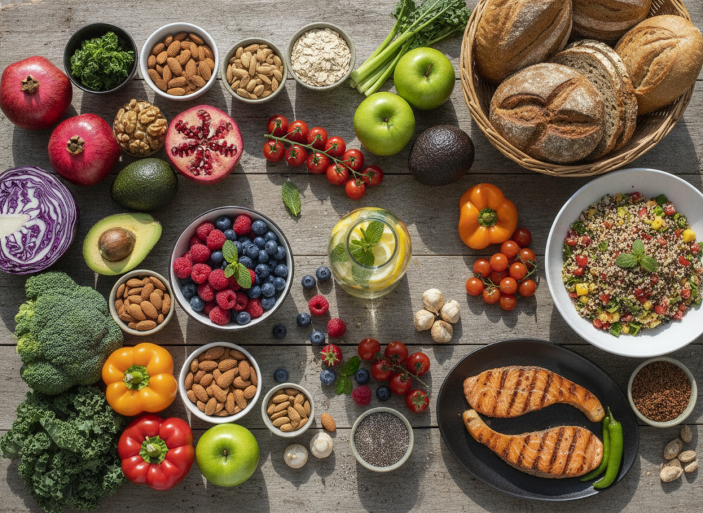 healthy diet for clear skin teenagers