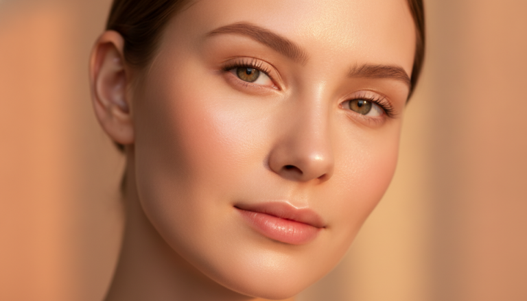 healthy glowing skin natural radiance