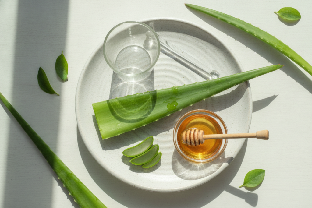 honey aloe vera face mask ingredients