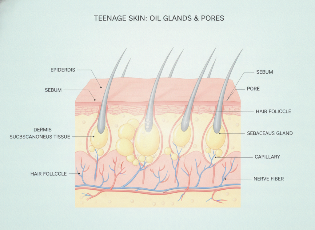 teenage skin care routine natural products